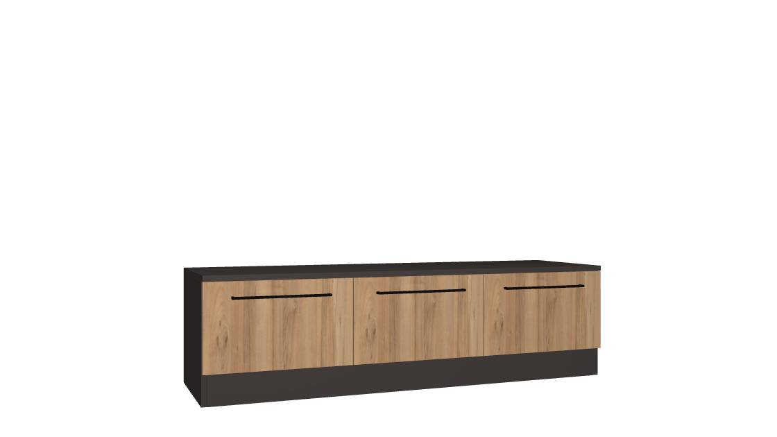 Schubladen-Sitzbank 150 cm  + Render_Bild_2