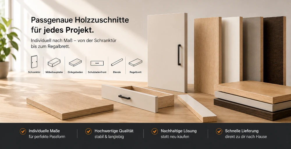 Holzzuschnitte nach Maß