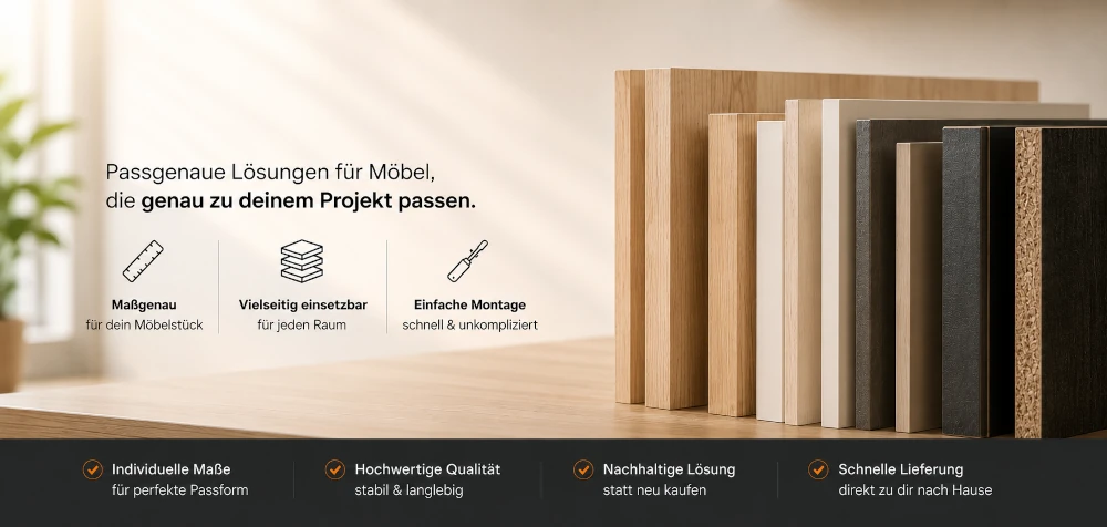 Möbelbauplatten nach Maß