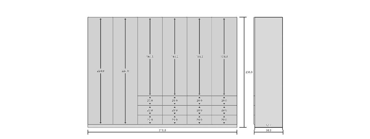 Kleiderschrank groß XXL_KCO59LFY__1_2DSkizze_Fronten
